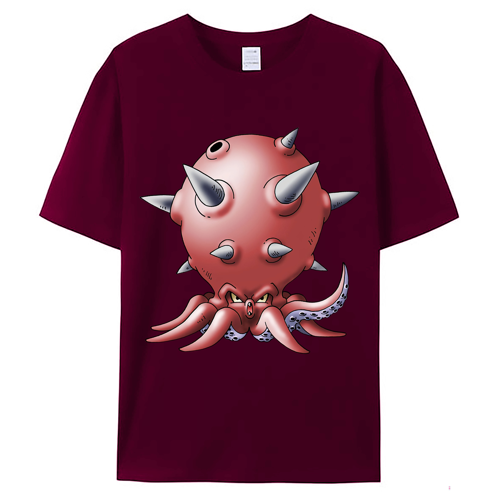 （画像用） ドラゴンクエスト Doragon Kuesuto Dragon Quest レディースカジュアルプリントTシャツ（綿100％）